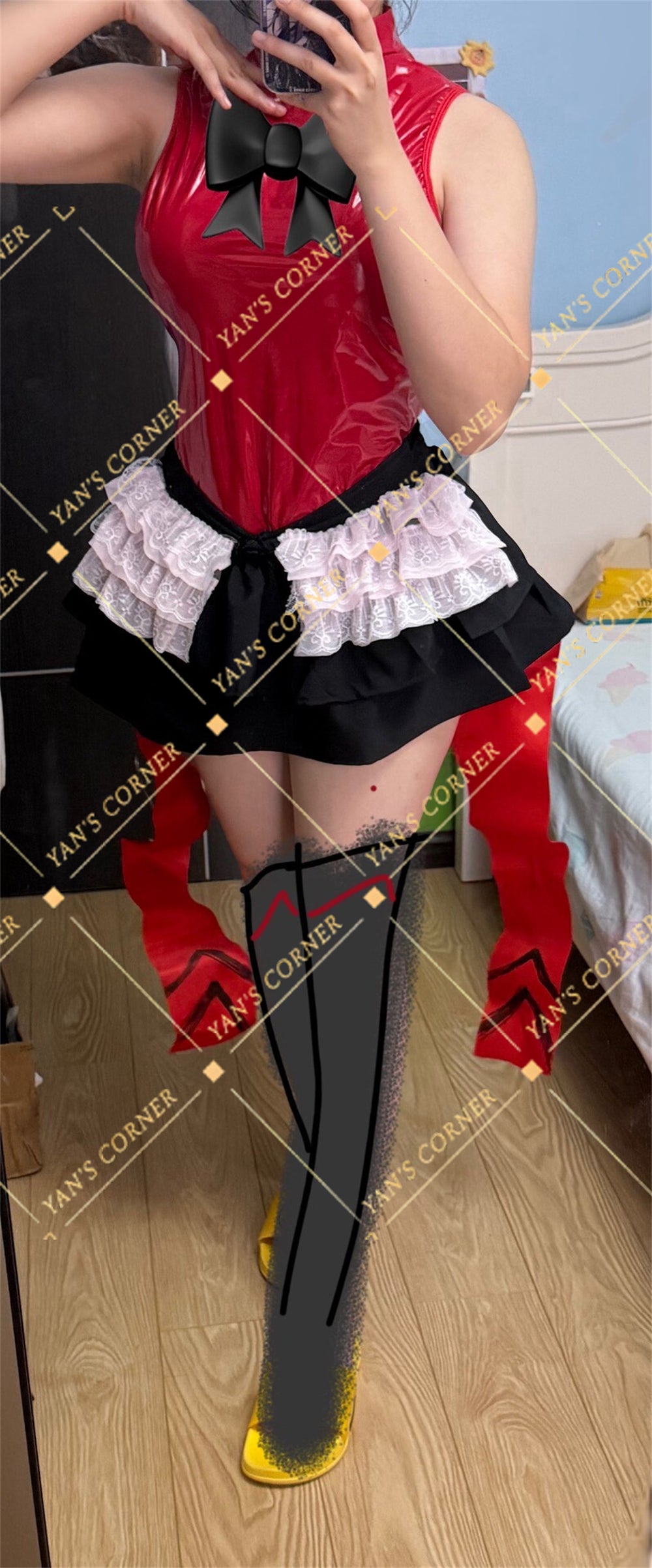 Custom Made Blacksouls2 Prickett Cosplay Set