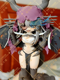 18cm Black Souls Jabberwock Handmade Clay Model with Dust Cover