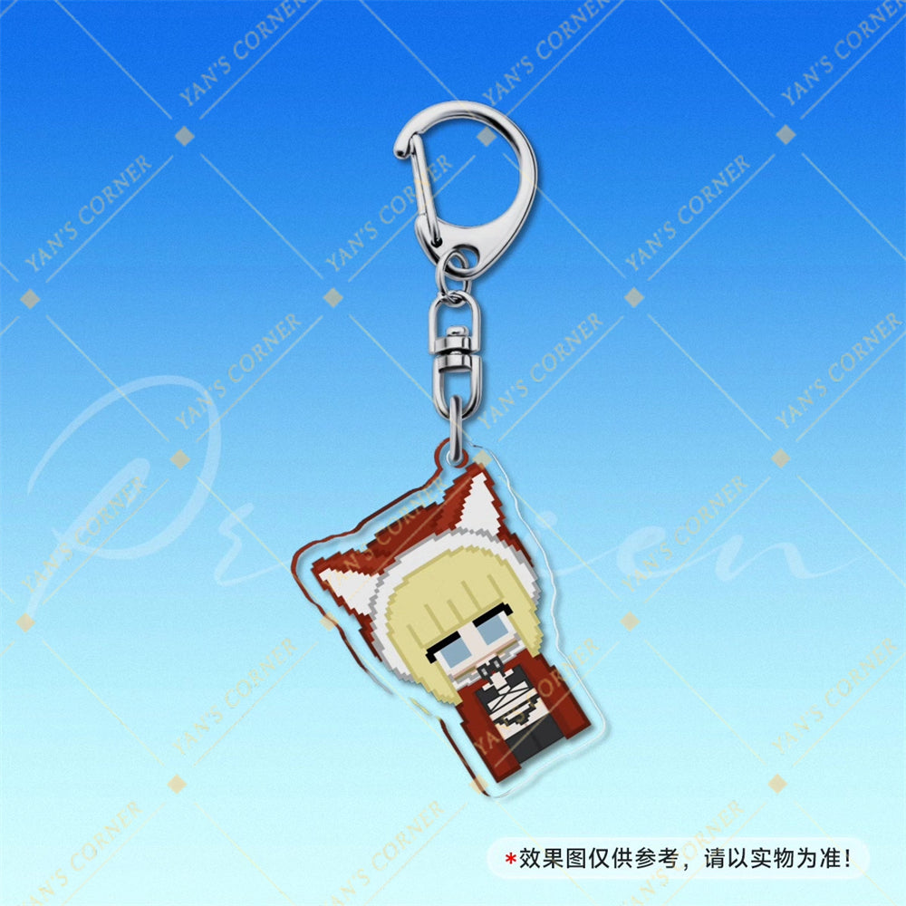 Blacksouls Multi-Character Keychain