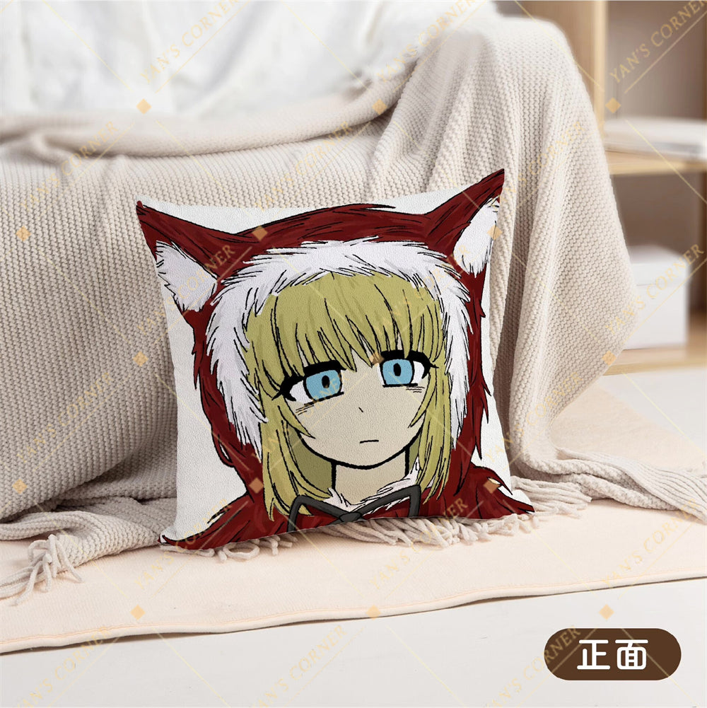 Blacksouls Square Cushion.