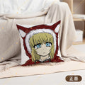 Blacksouls Square Cushion.