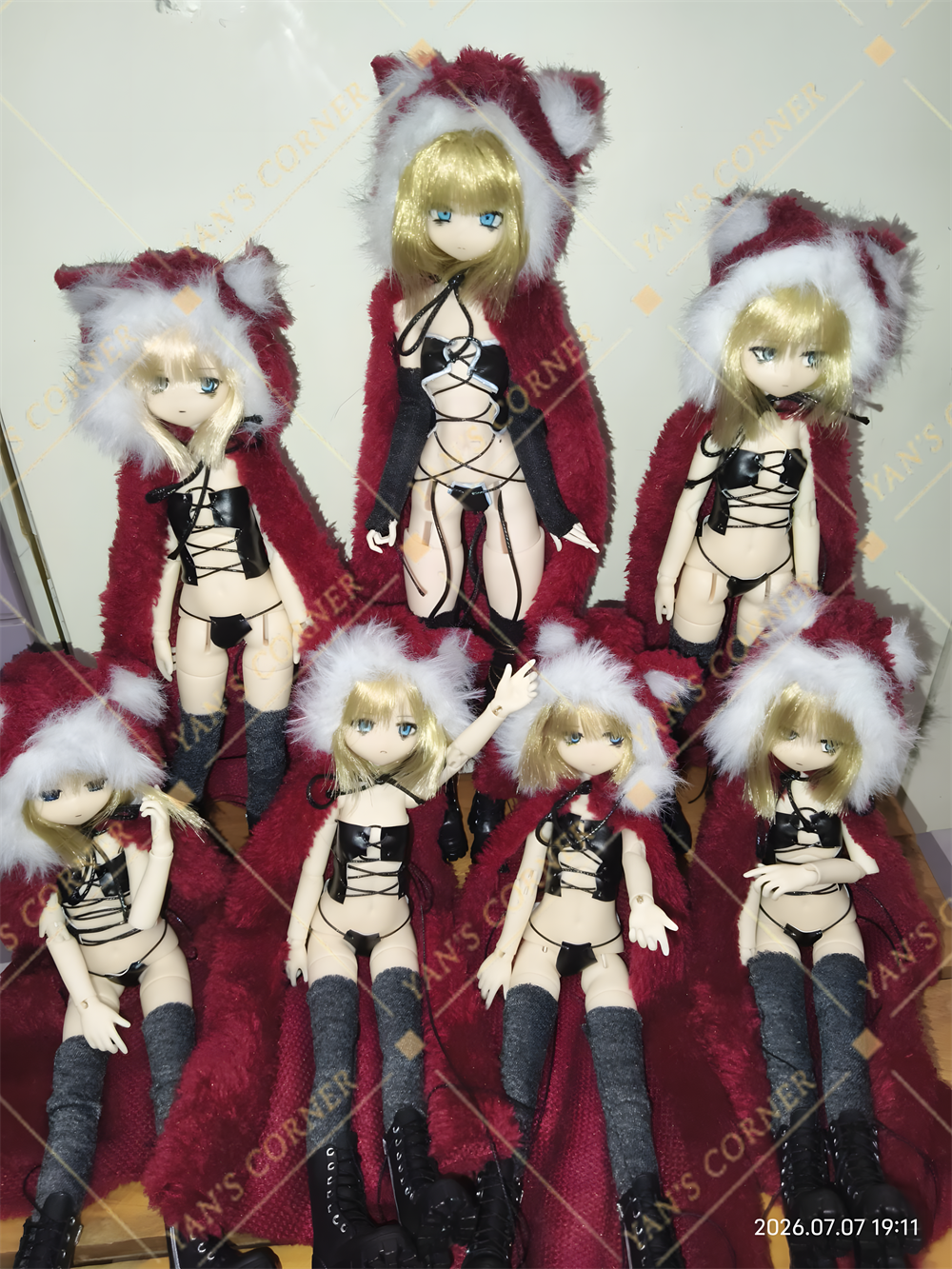 1/4 1/6 Blacksouls Red Hood Custom Bjd Doll