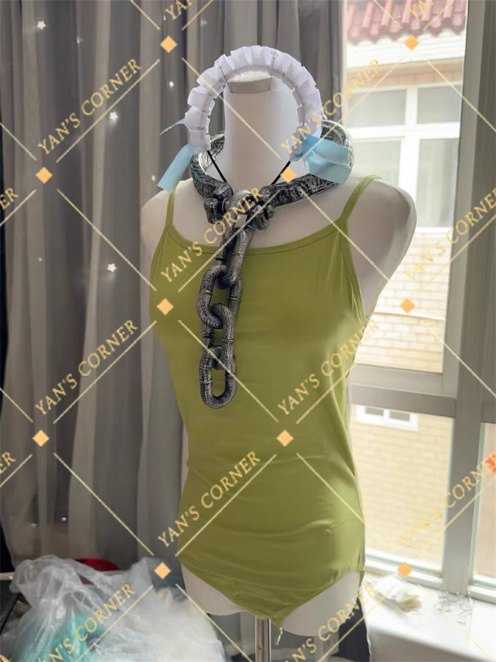 Custom Made Blacksouls2 Leaf Cosplay Set Including Wig