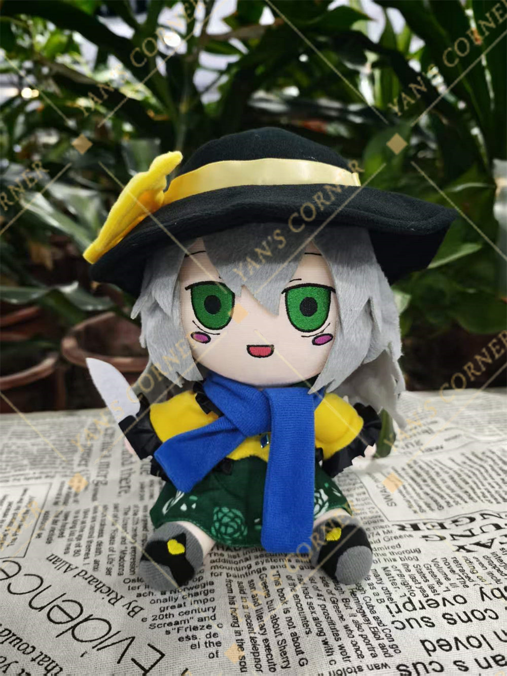 Koishi Komeiji KKHTA Koishi's Heart-Throbbing Adventure 20cm Plush Fumo