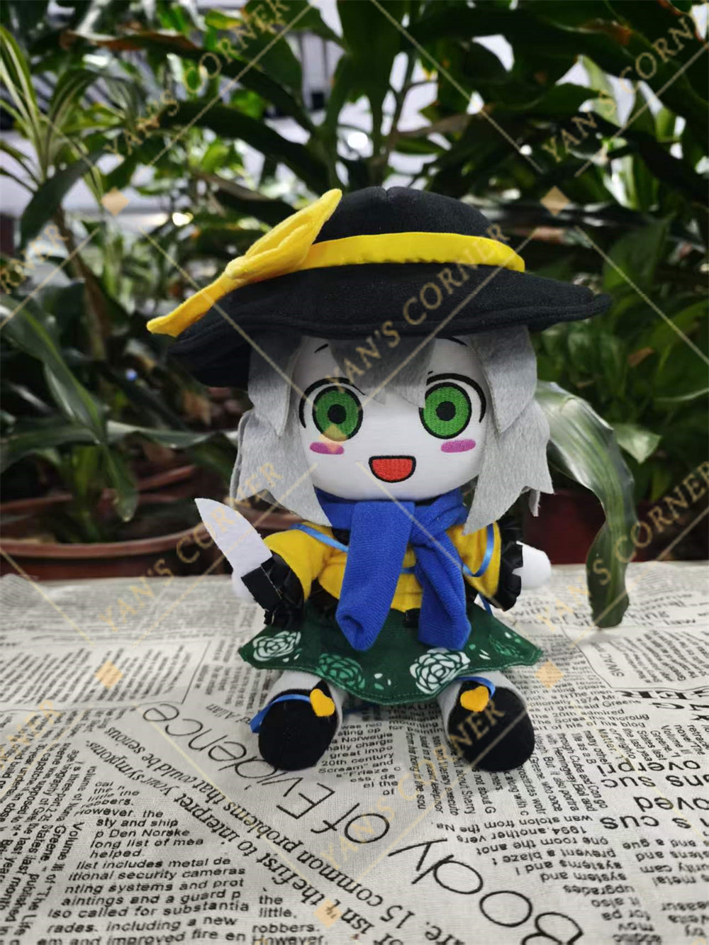 Koishi Komeiji KKHTA Koishi's Heart-Throbbing Adventure 20cm Plush Fumo