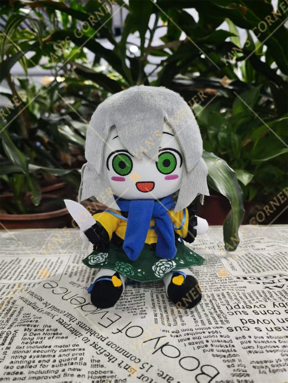 Koishi Komeiji KKHTA Koishi's Heart-Throbbing Adventure 20cm Plush Fumo
