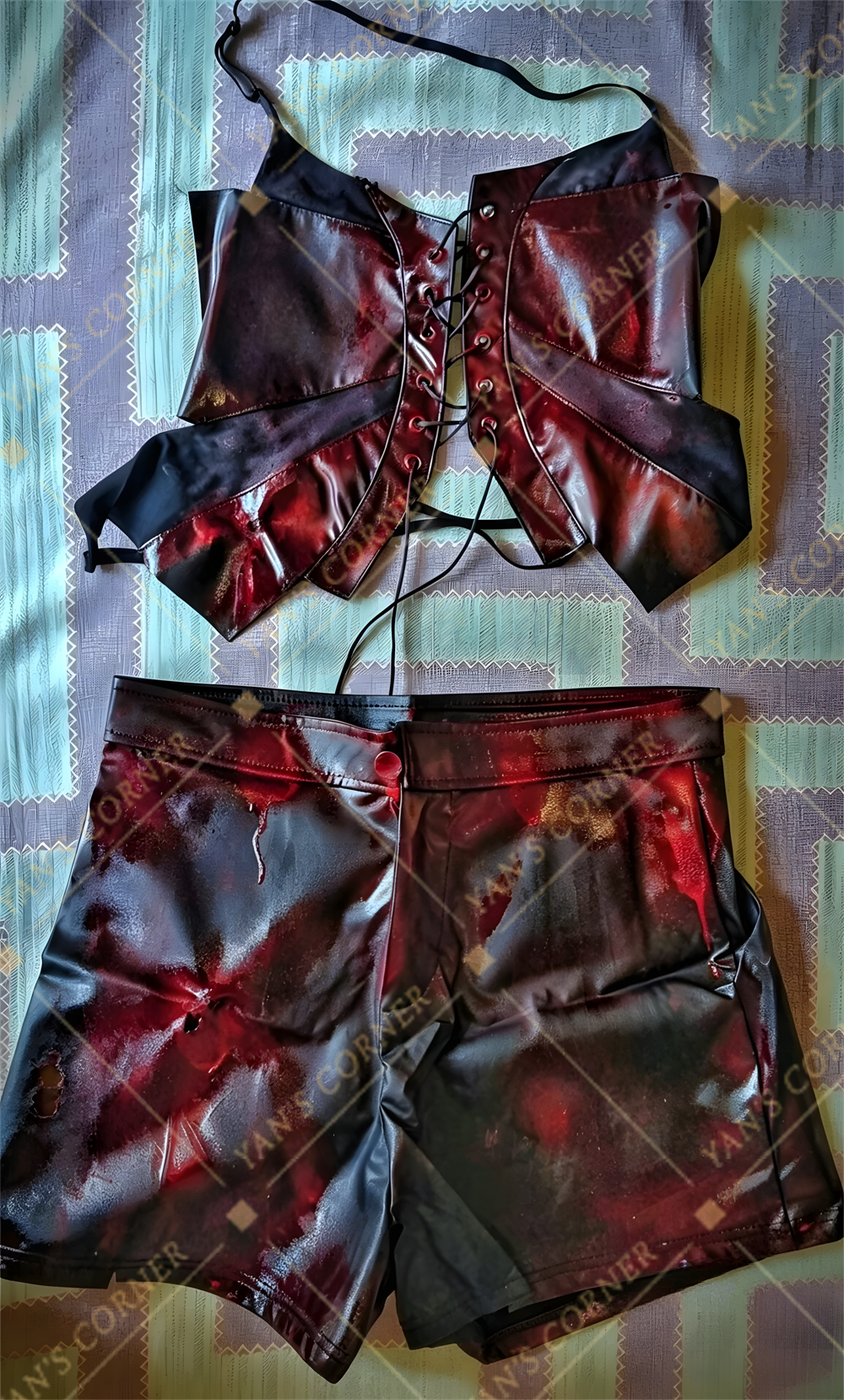 Custom Made Blacksouls2 Red Hood Crimson Theme Cosplay Full Set Of Clothing