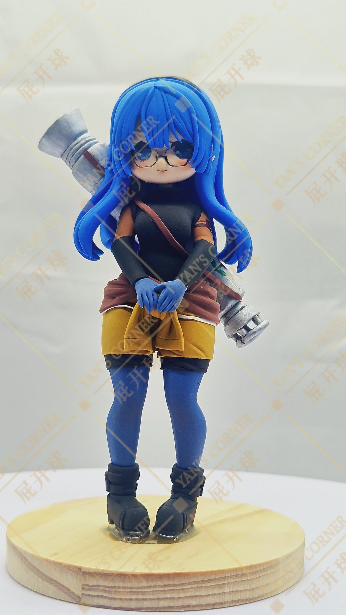 Rance Maria Custard 16cm Custom Handmade Clay Model